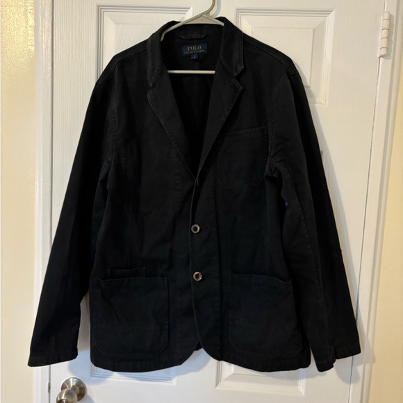 Polo Ralph Lauren khaki black blazerL